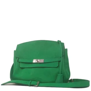 Sac Élégant Cuir Vert-Charles-et-Charlus Édition limitee